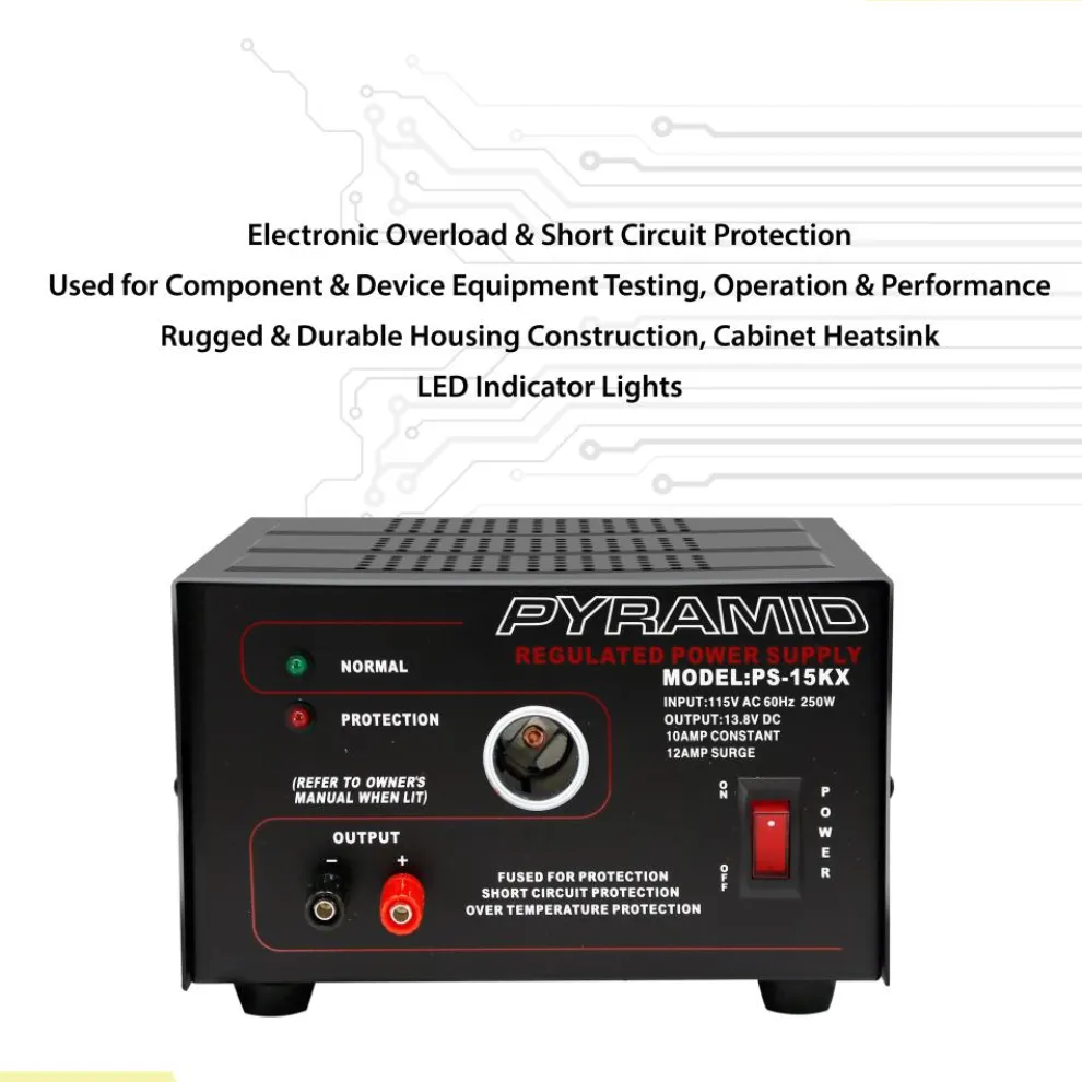 10 Amp Hobbyist Bench Power Supply