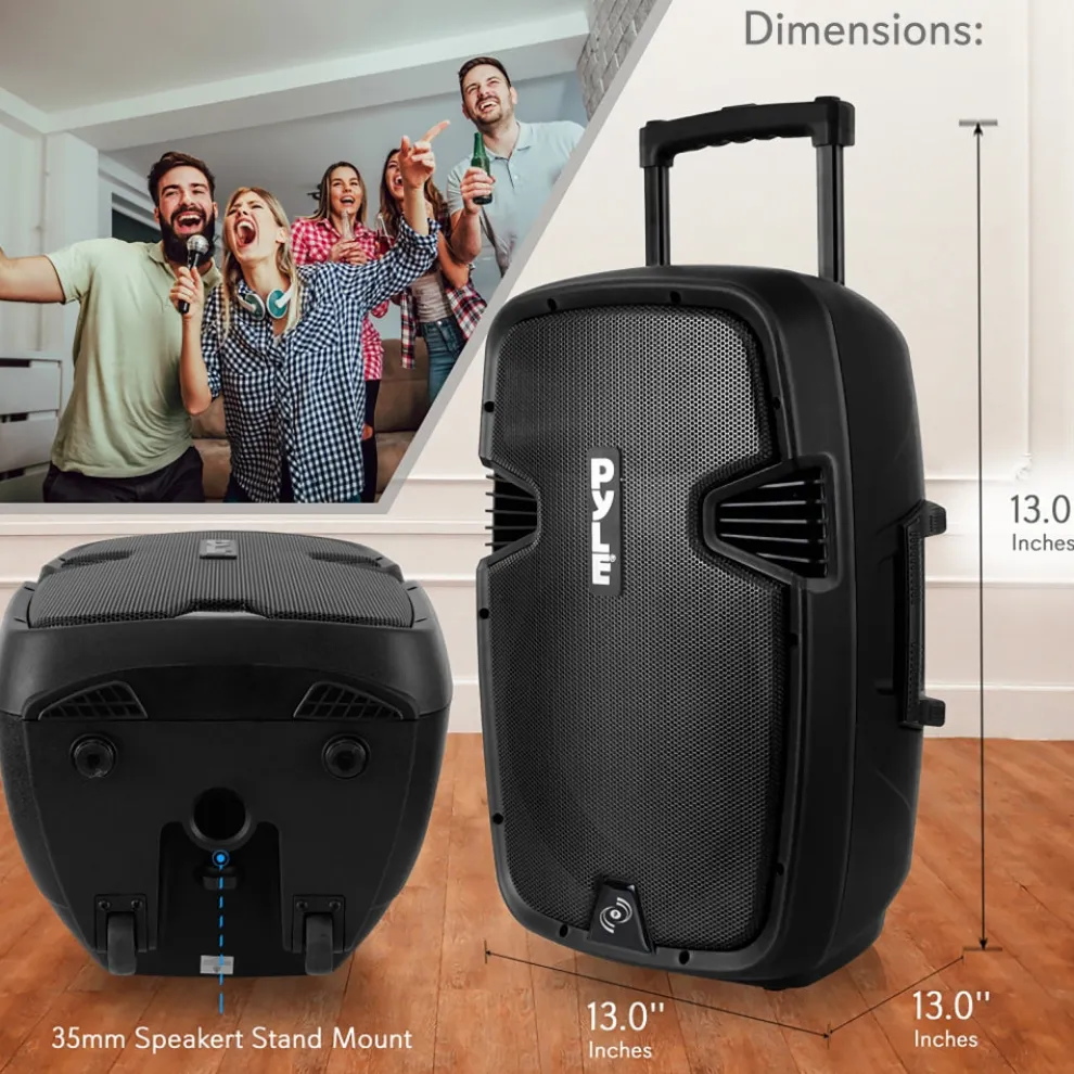 12’’ Bluetooth Pa Speaker & Mic System