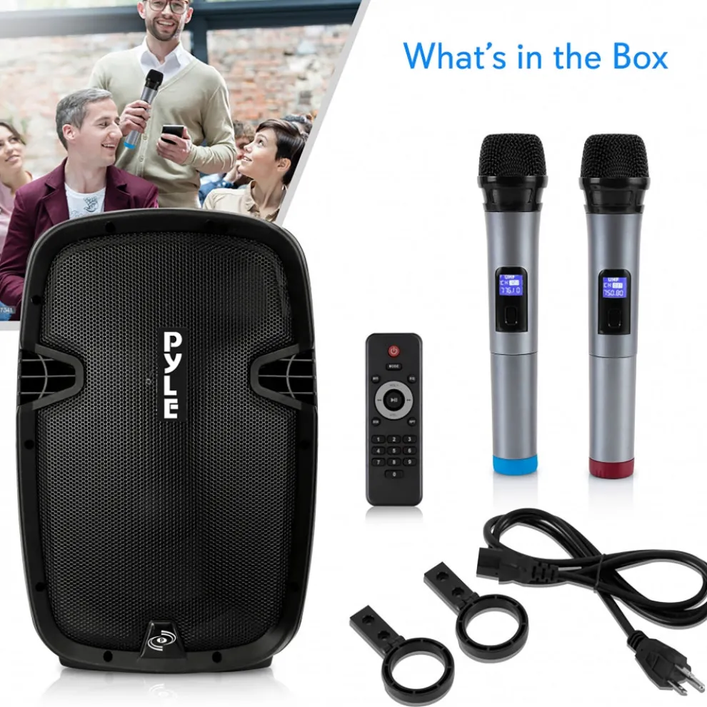12’’ Bluetooth Pa Speaker & Mic System