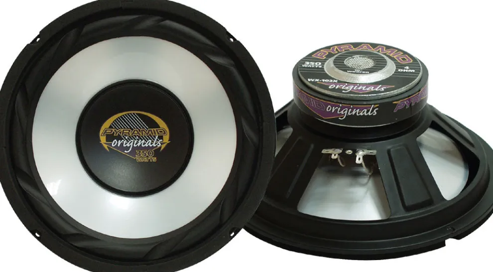 6.5" Car Woofer Speaker 300W Polypropylene Cone White