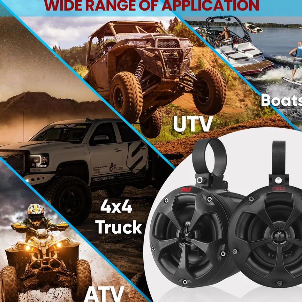 4 Ch. Marine Power Amplifier