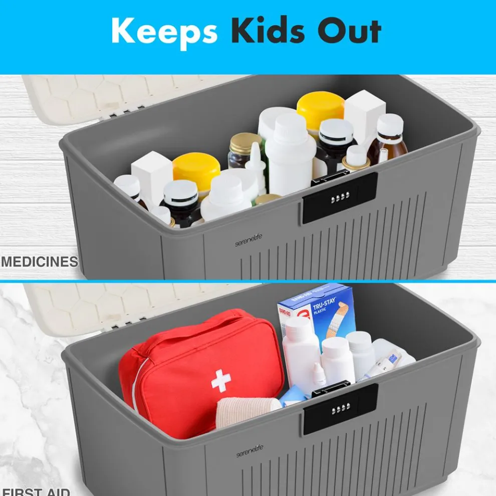 8.5 Gallon Locking Storage Bin