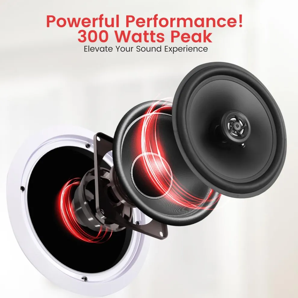 8'' Home In-Wall / Ceiling Speakers