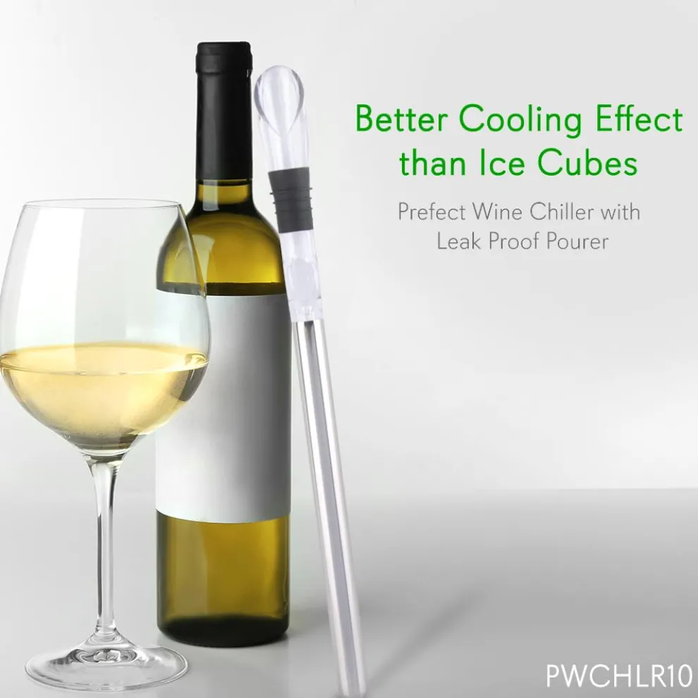 2 In 1 Stainless Steel Wine Chill Rod Wi