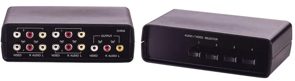 4 In/1 Out Audio Video Switcher