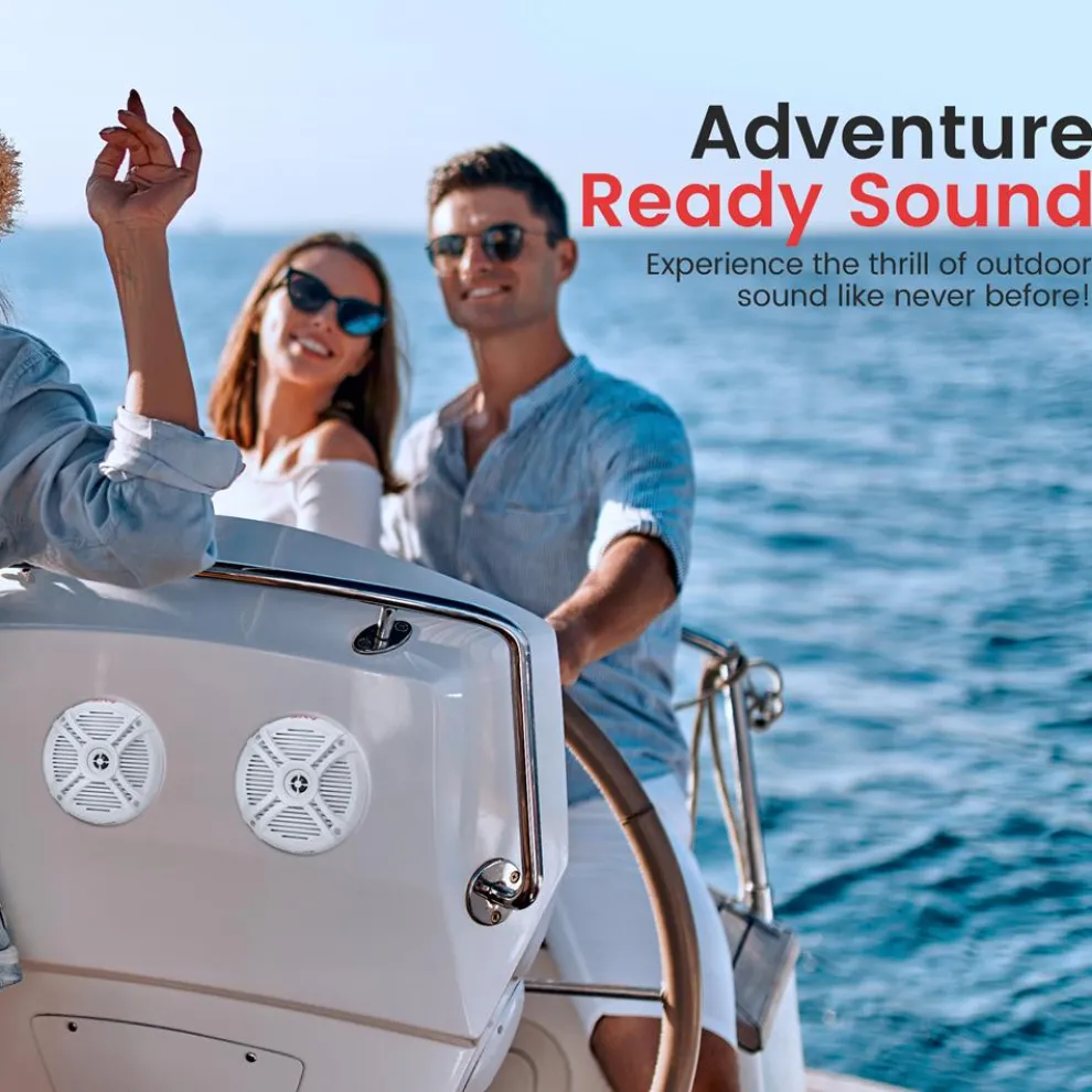 7.7 Inch Component Marine Speakers