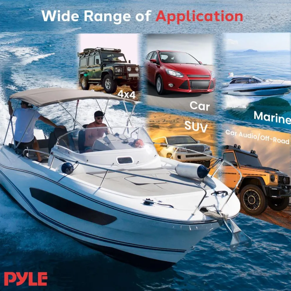 7.7 Inch Component Marine Speakers