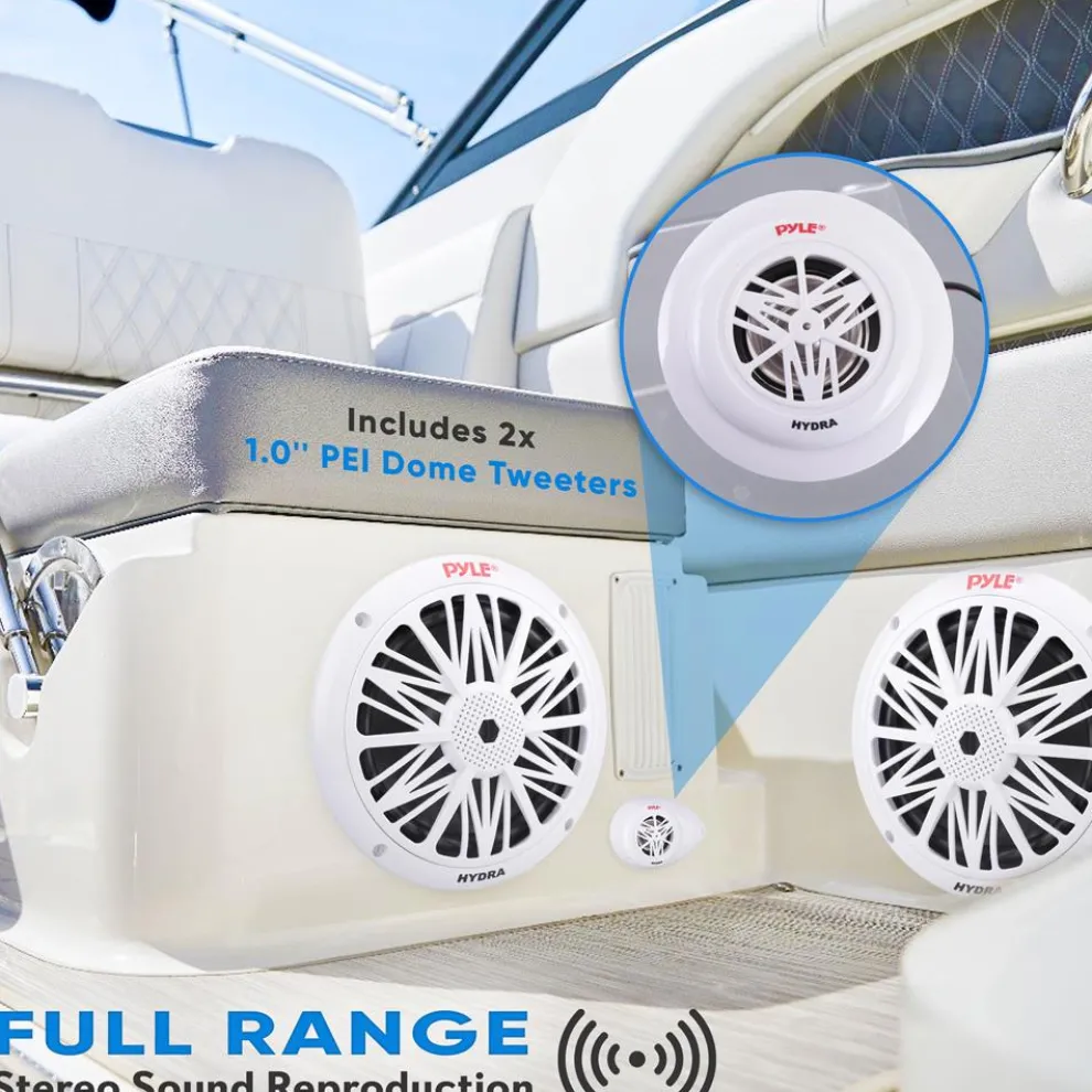 6.5 Inch Marine Component Speakers