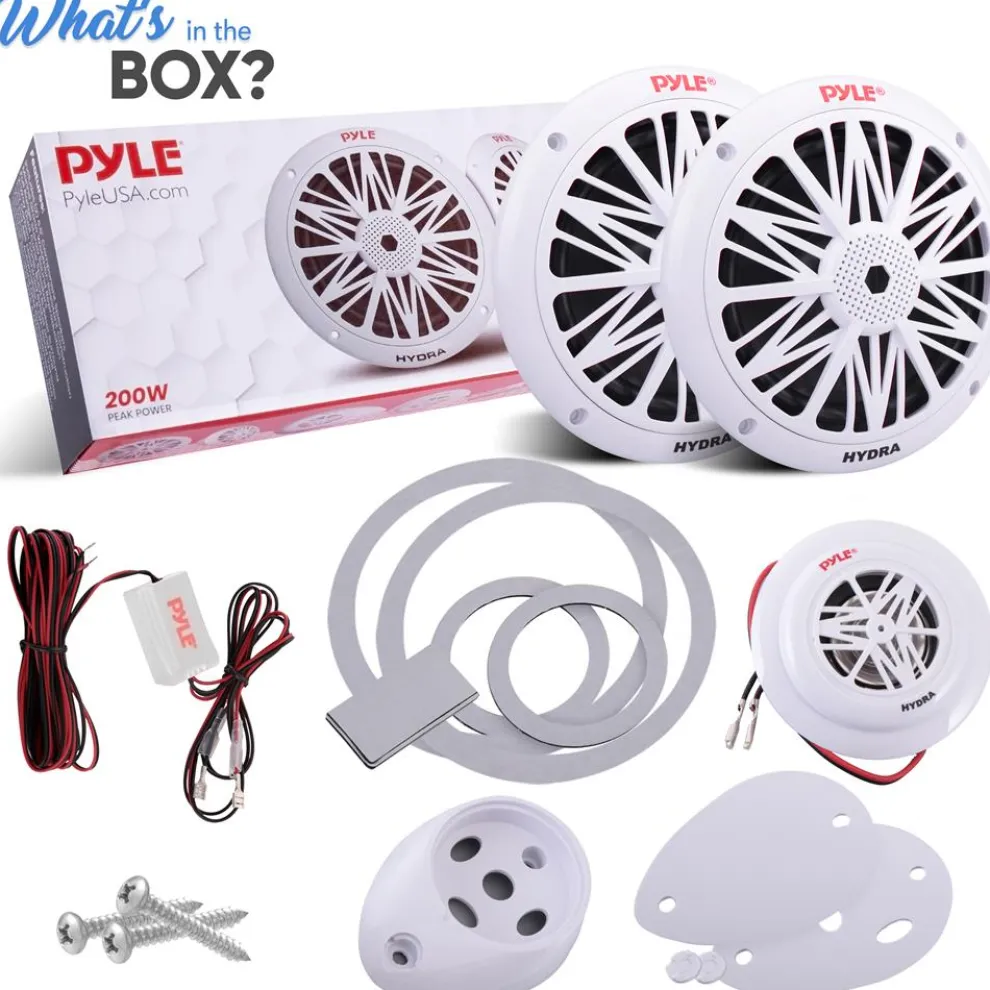 6.5 Inch Marine Component Speakers