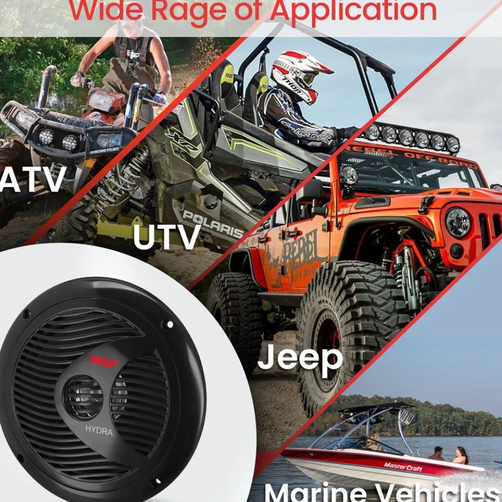 6.5 Inch Marine Component Speakers