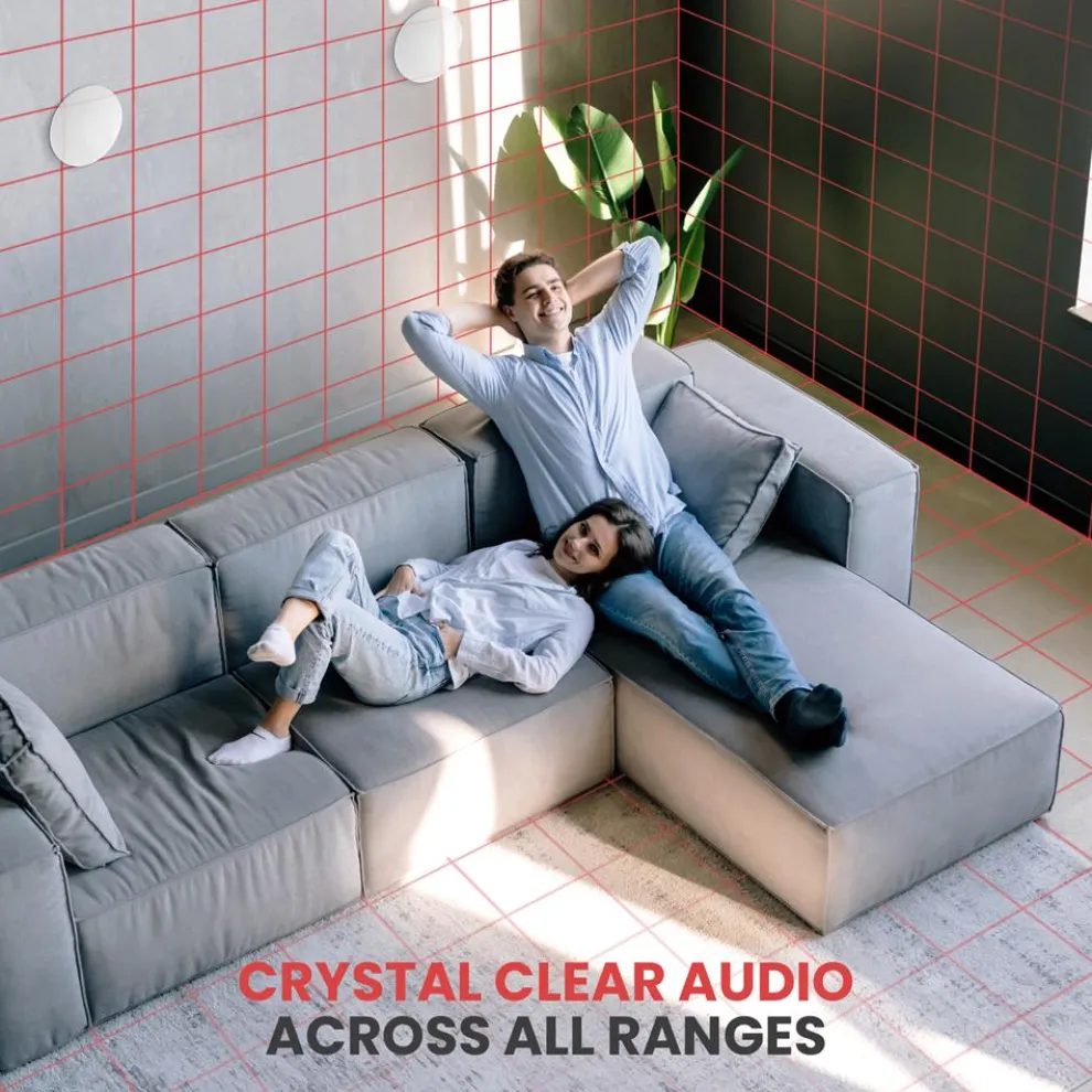 8’’ In-Wall/In-Ceiling 2-Way Speakers