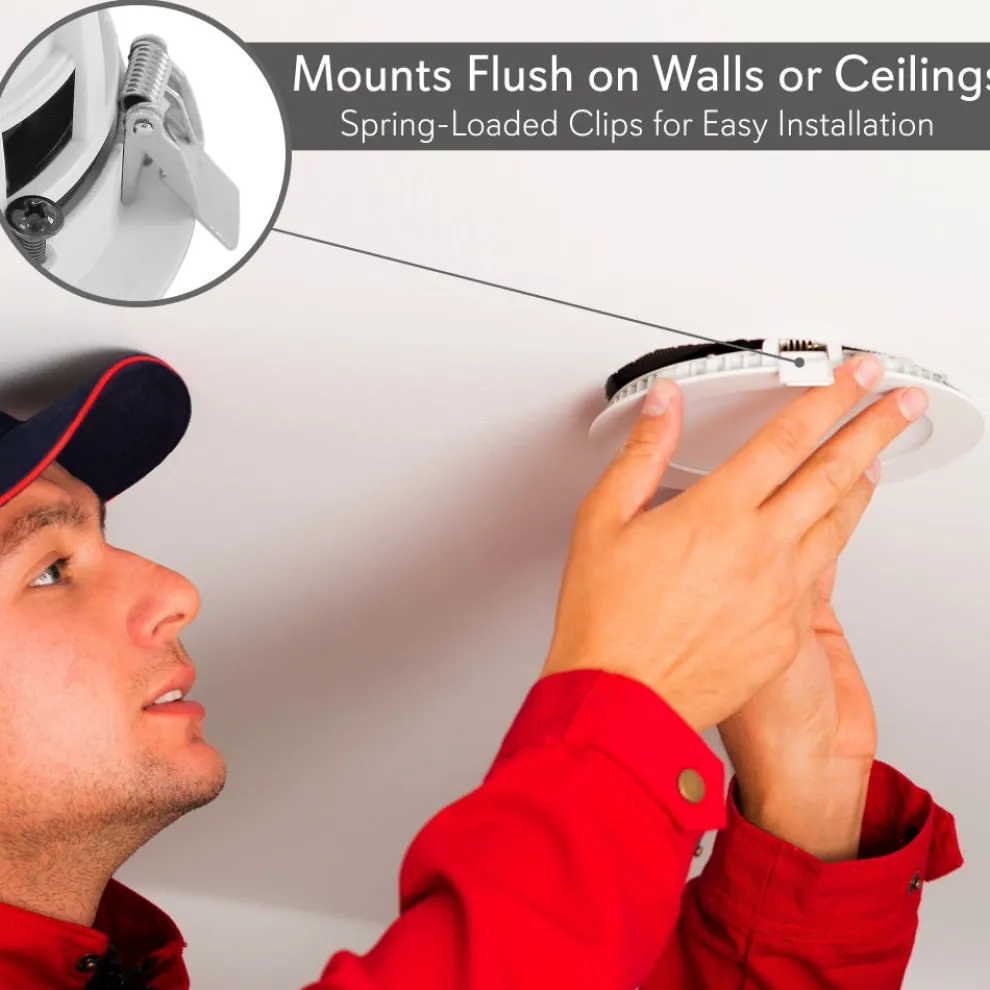 3.5'' Led Bluetooth Ceiling Speakers Kit