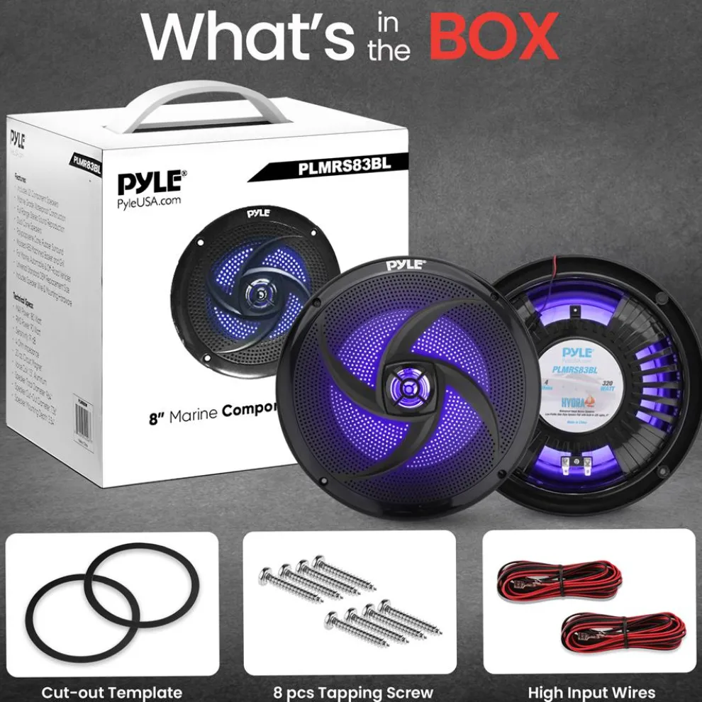 8'' Marine Component Speakers
