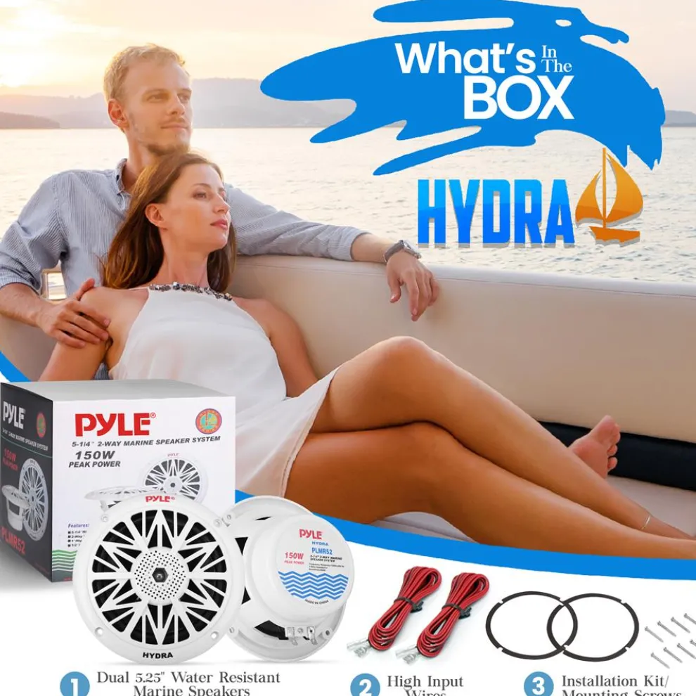 5.25'' Marine Component Speakers