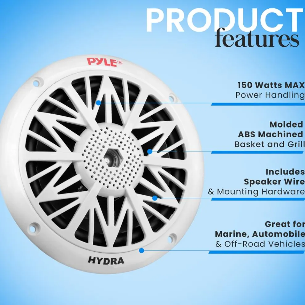 5.25'' Marine Component Speakers