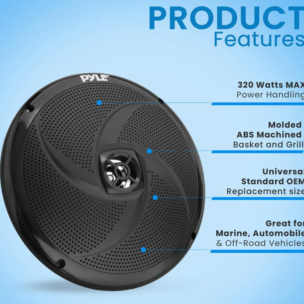 8'' Marine Component Speakers