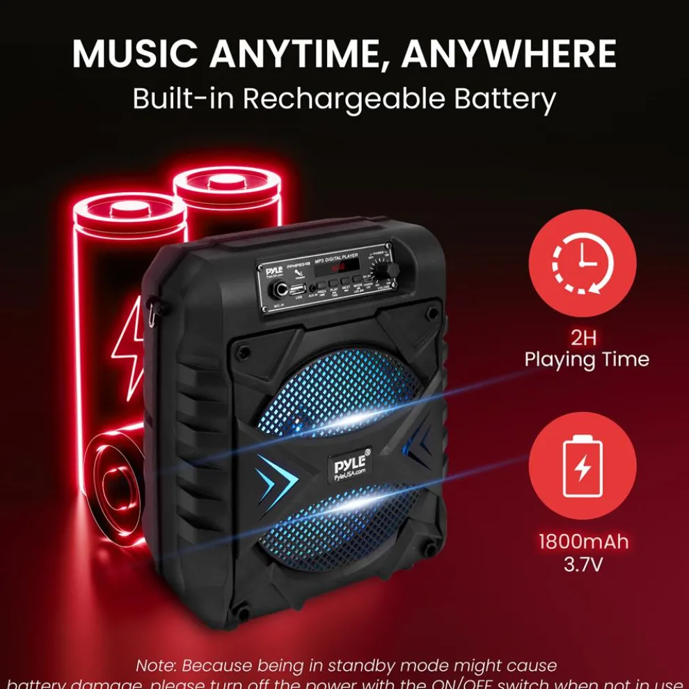 8” Portable Pa Speaker