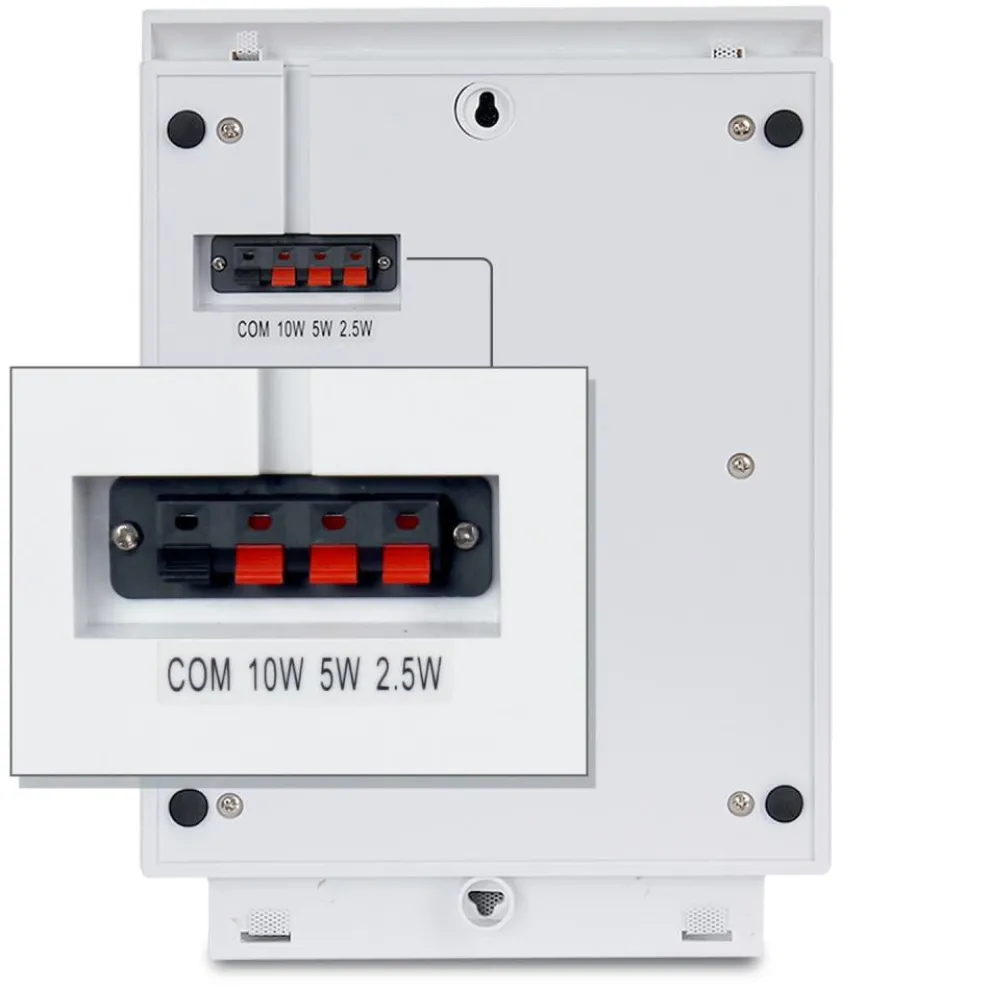 6.5'' Wall Mount Pa Wall Speaker, 70V