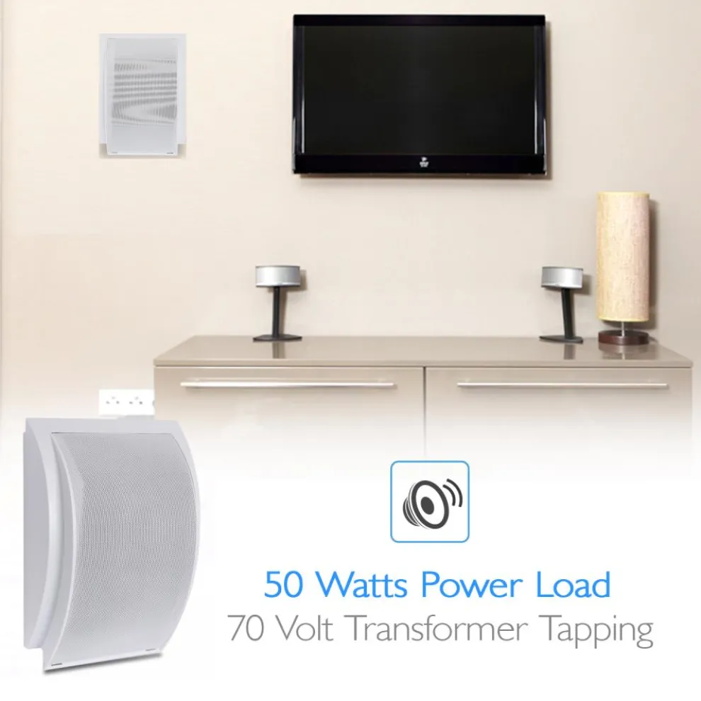 6.5'' Wall Mount Pa Wall Speaker, 70V