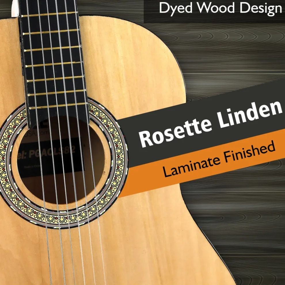 Acoustic Guitar Kit, Beginner 3/4 Size, All Wood, 36