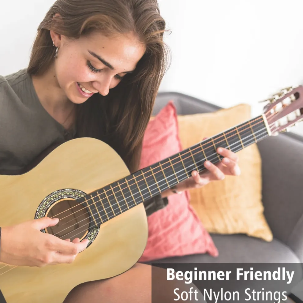 Acoustic Guitar Kit, Beginner 3/4 Size, All Wood, 36