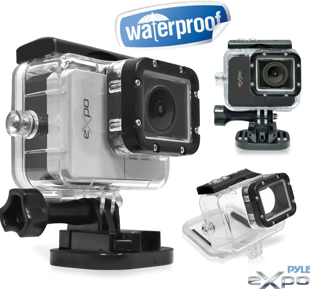 Action Camera 1080p HD Video Waterproof 20MP Wi-Fi Remote