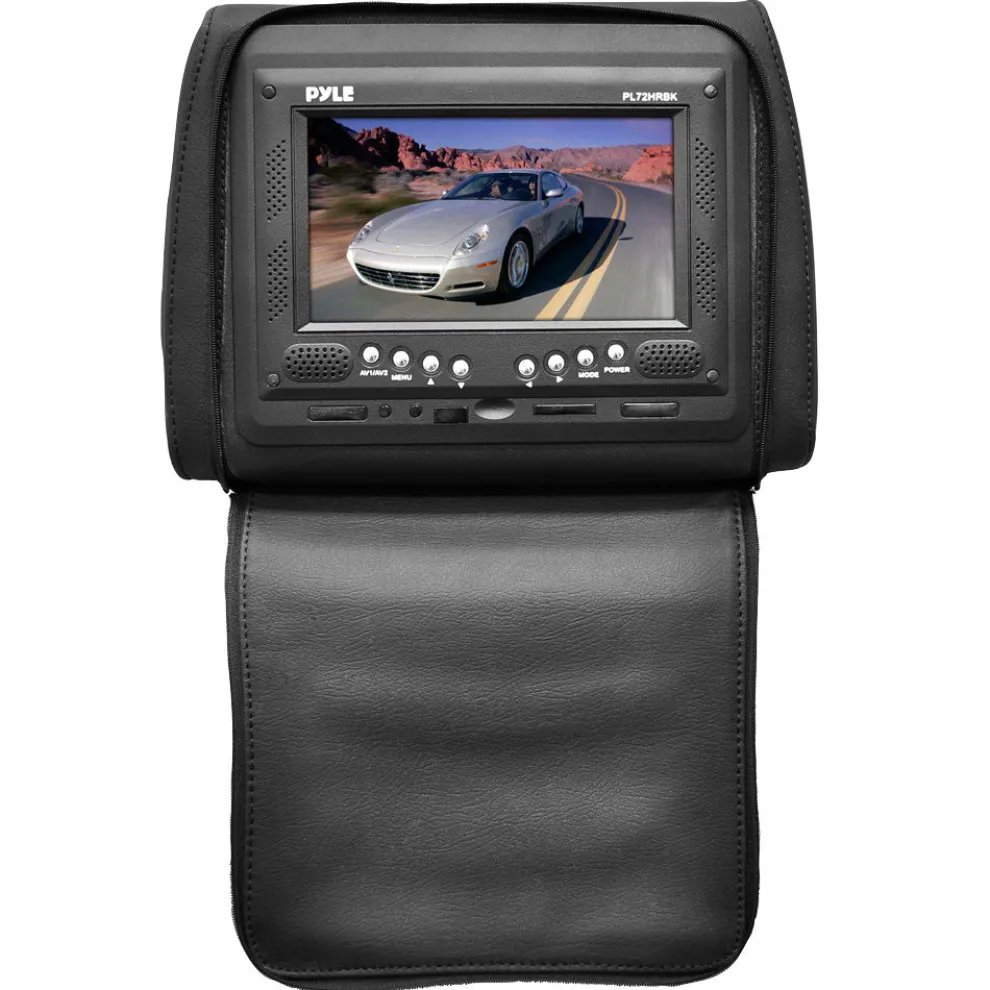 Adjustable Single Headrest W/ Built-In 7