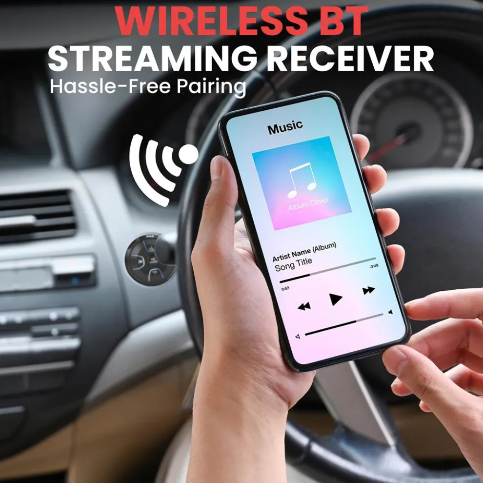 Amplified Wireless Audio Controller 300W Waterproof Marine Receiver