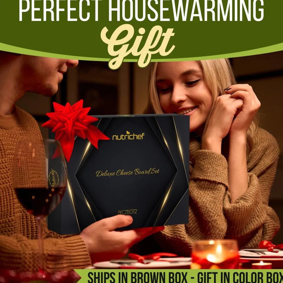 Bamboo Cheese Board Set, Extra Large, 13