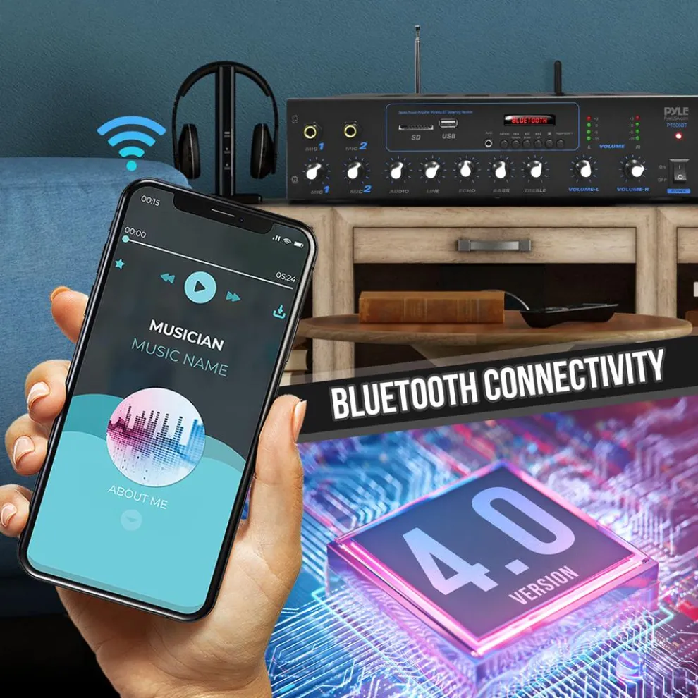 Bluetooth Audio Amplifier System