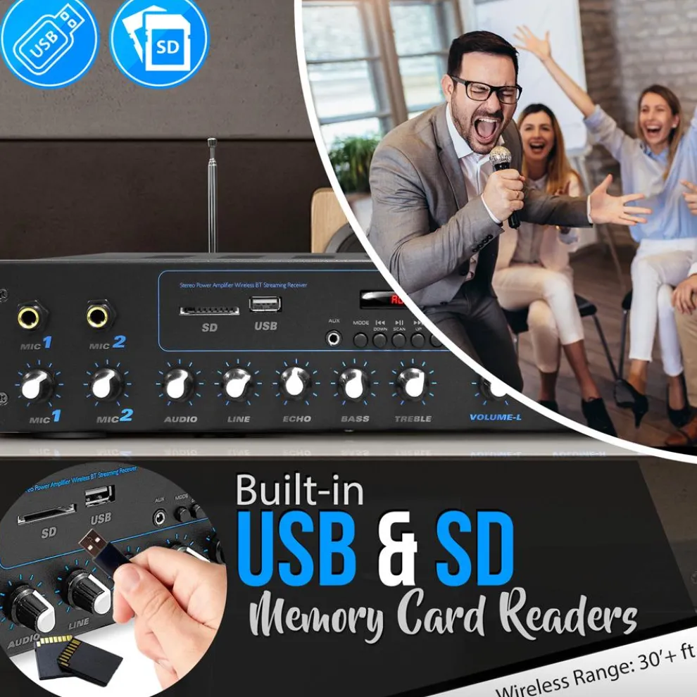 Bluetooth Audio Amplifier System