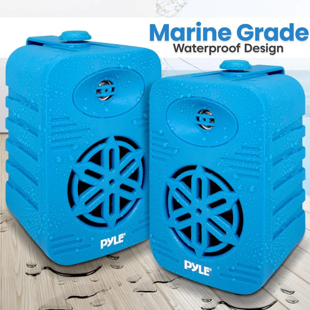 Bluetooth Indoor/Outdoor Speakers 300W Waterproof 4