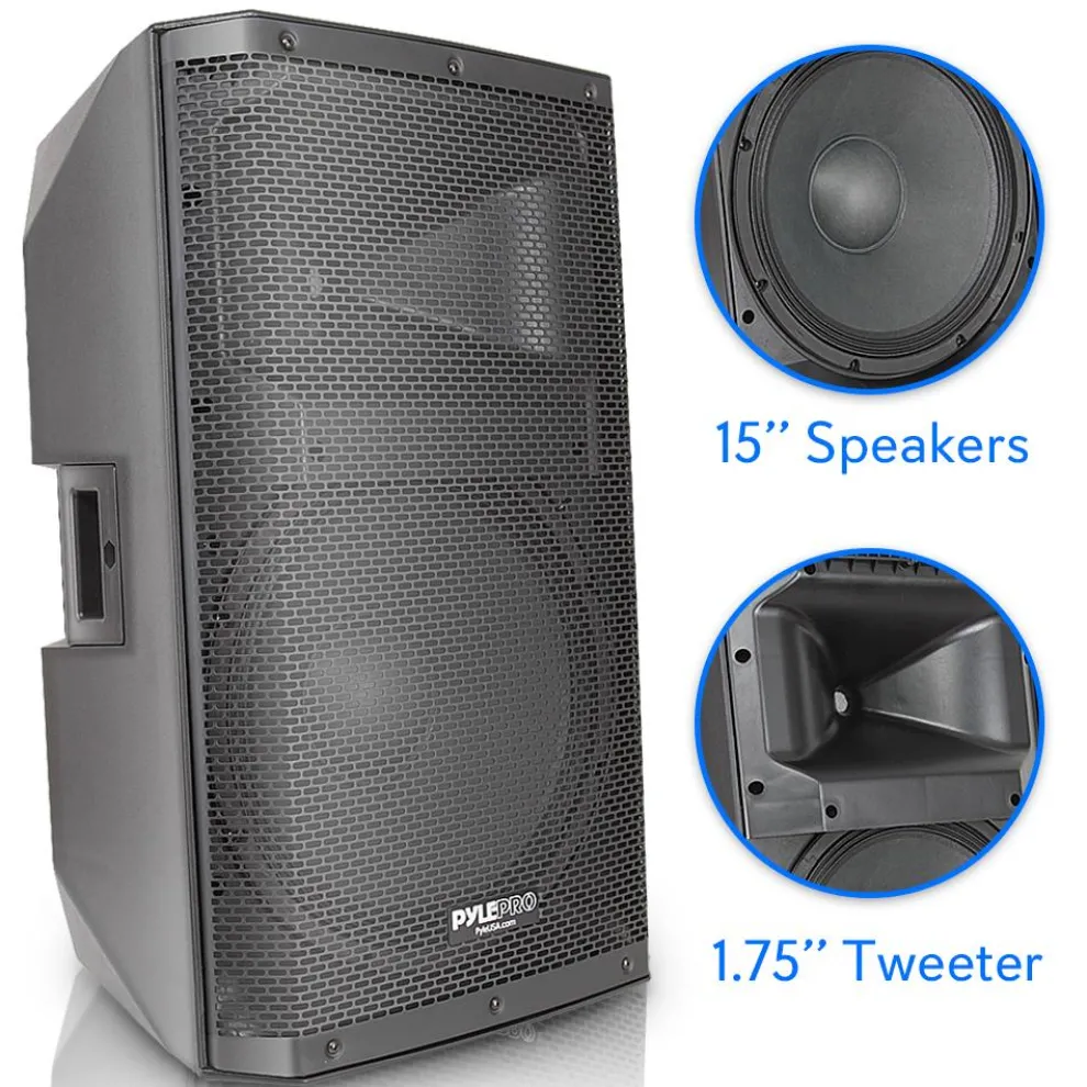 Bluetooth PA Speaker 1400W High-Powered 15