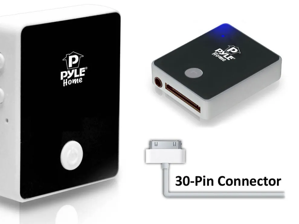 Bluetooth 30-Pin Ipod Receiver Adapter
