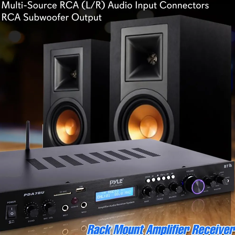 Bluetooth Radio Receiver & Amplifier