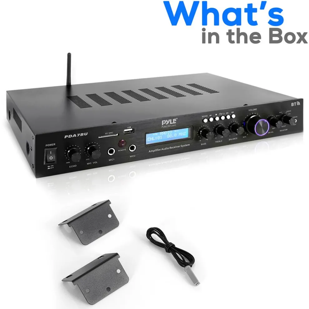 Bluetooth Radio Receiver & Amplifier