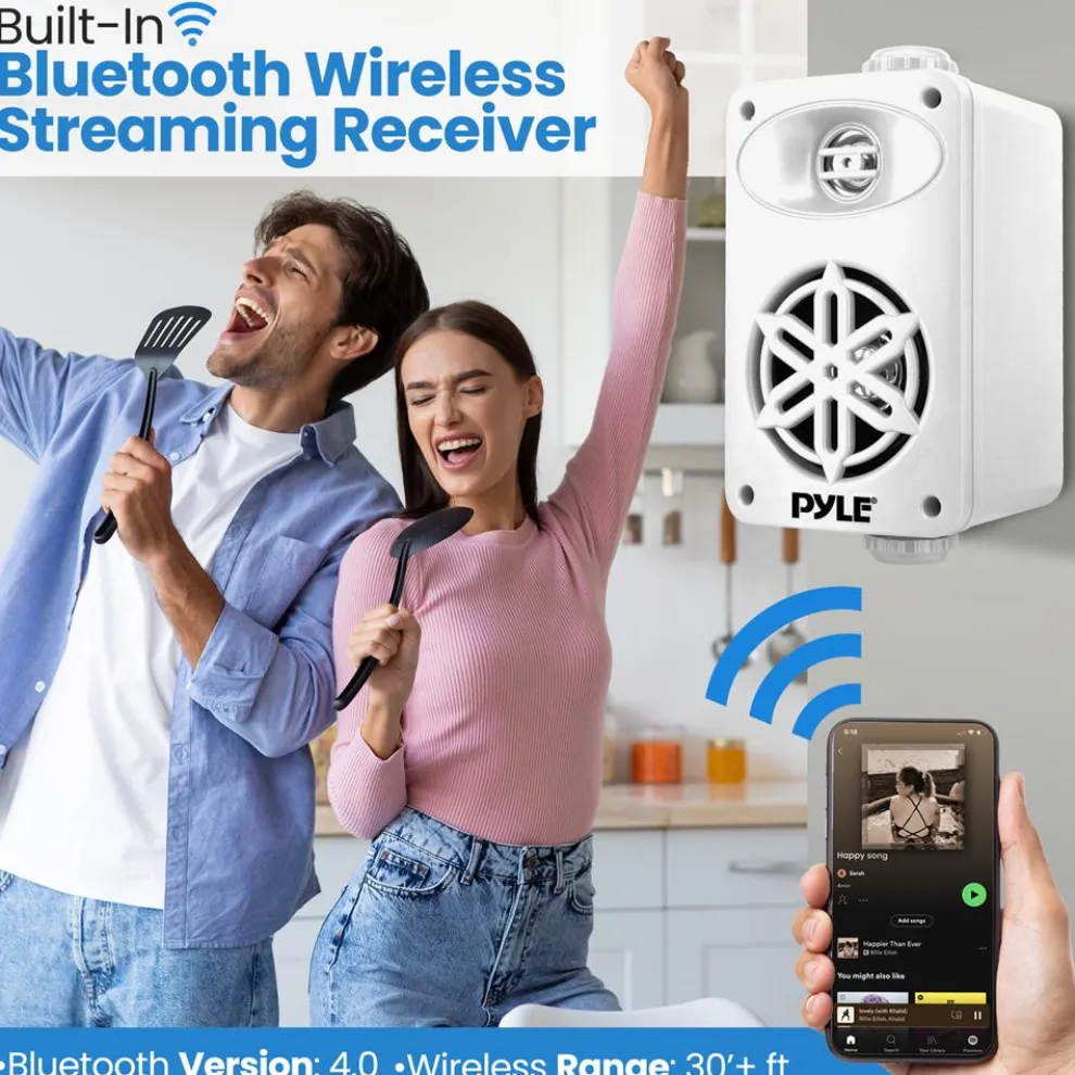 Bluetooth Waterproof Speakers 200W 3.5