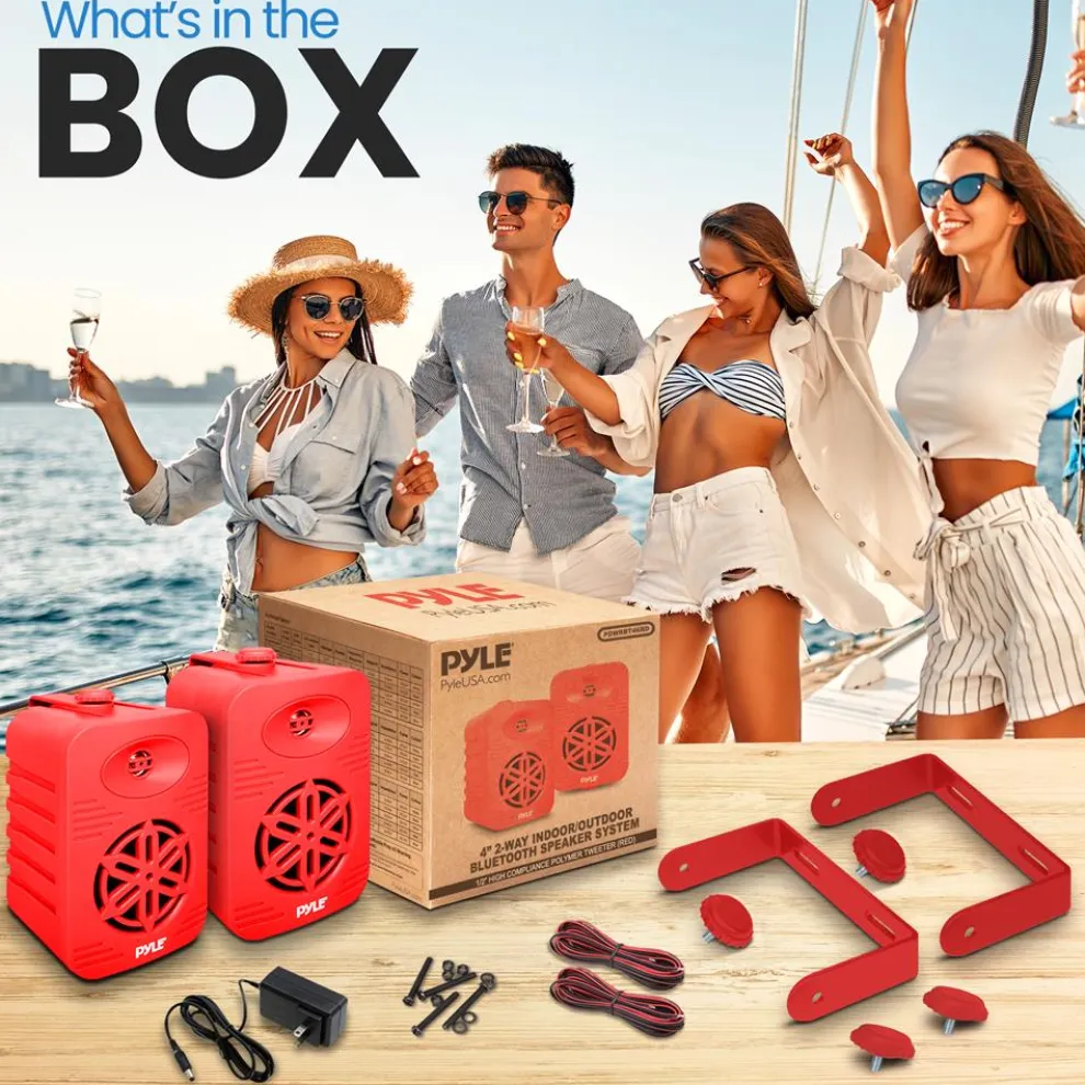 Bluetooth Waterproof Speakers - 300W 4