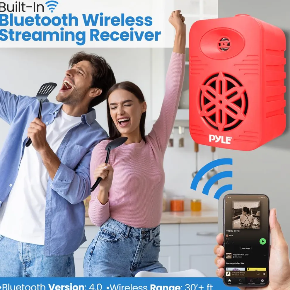Bluetooth Waterproof Speakers - 300W 4