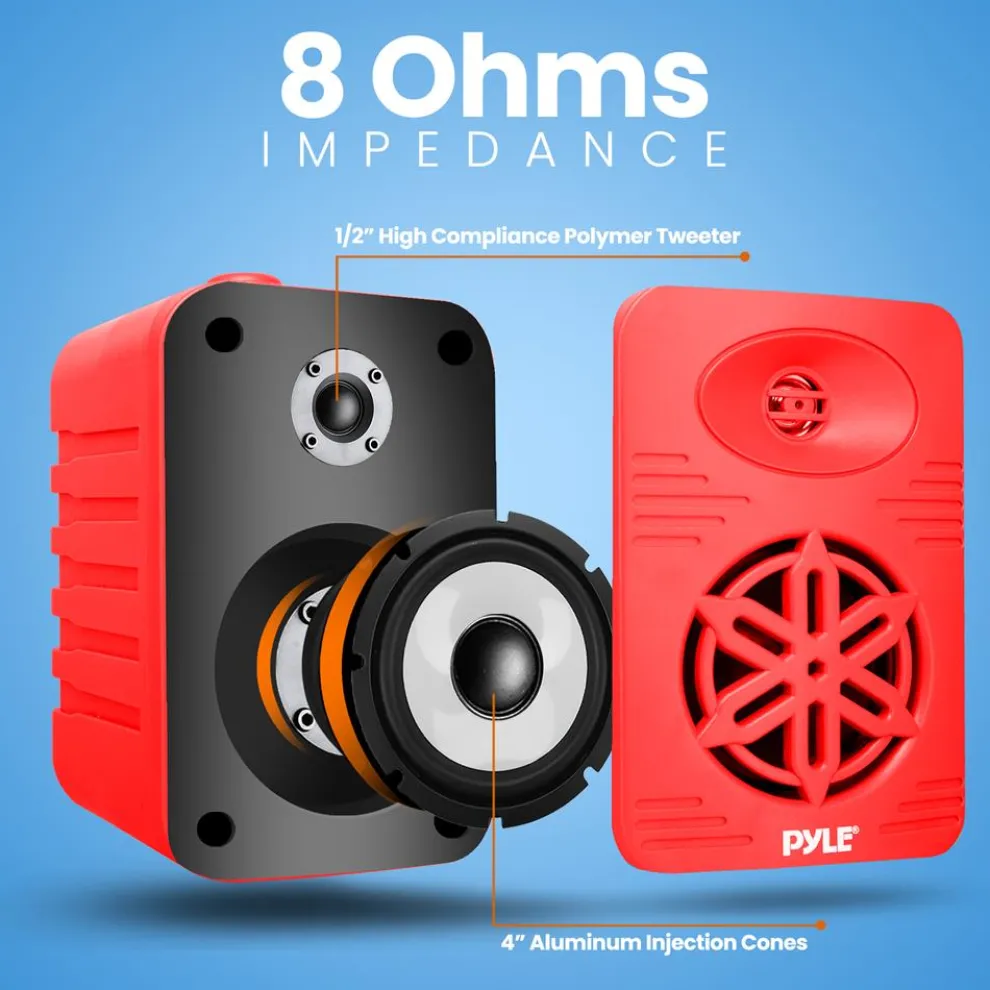 Bluetooth Waterproof Speakers - 300W 4