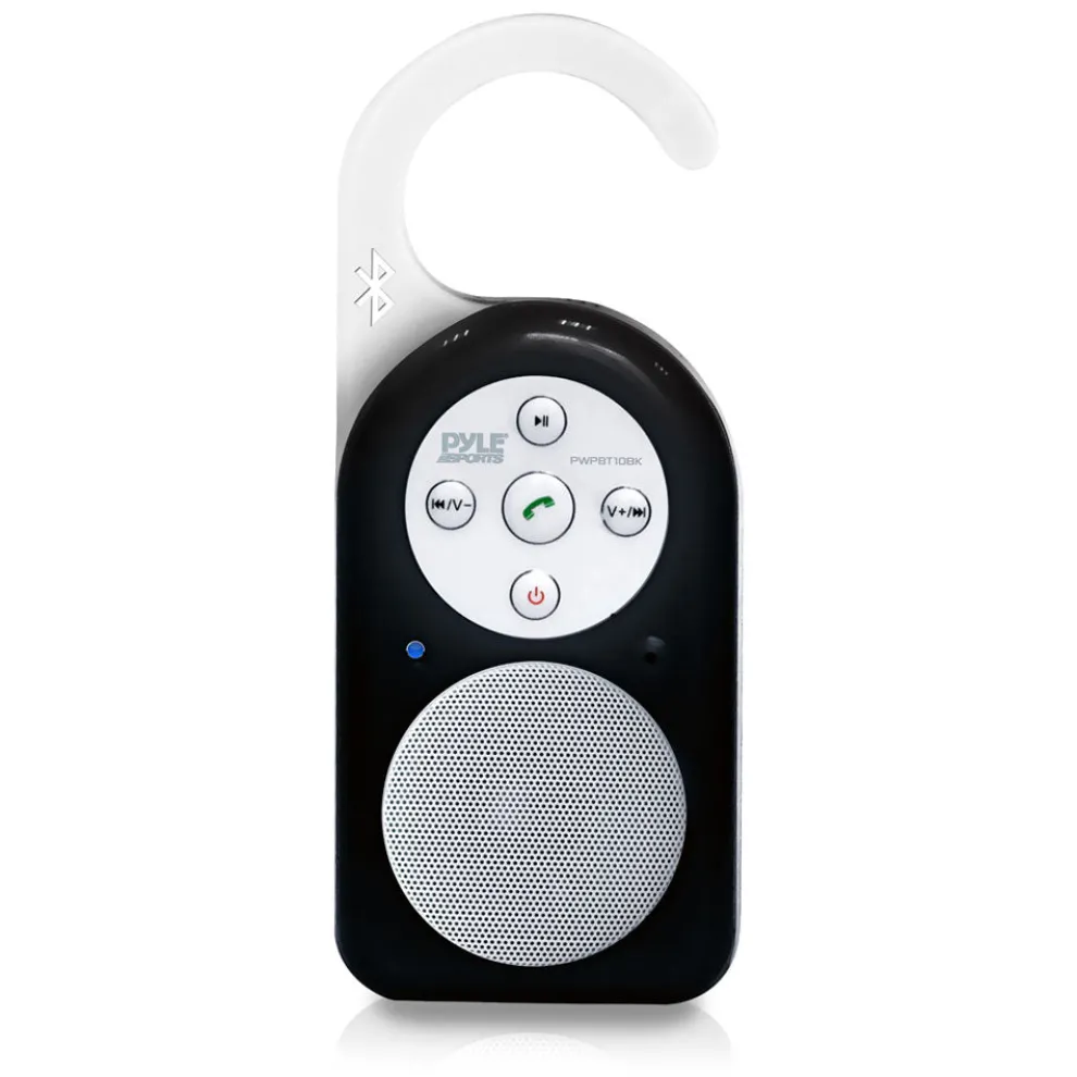 Bluetooth Waterproof Shower Speaker, Call Answering, Built-In Mic