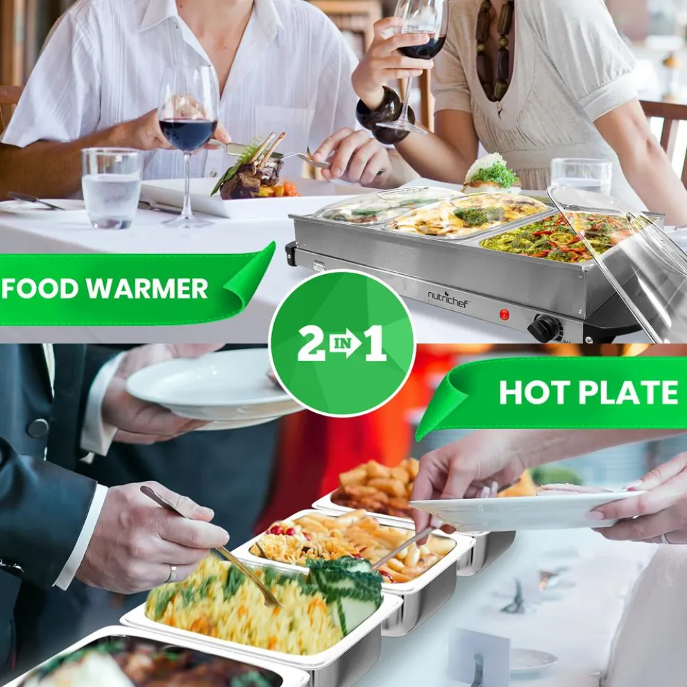 Buffet Food Warmer Serving Station