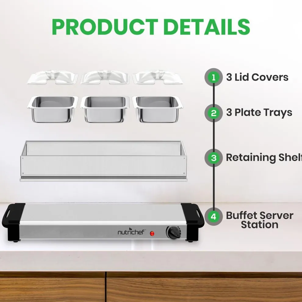 Buffet Food Warmer Serving Station