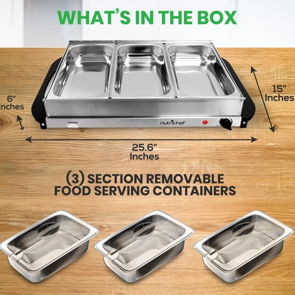 Buffet Food Warmer Serving Station
