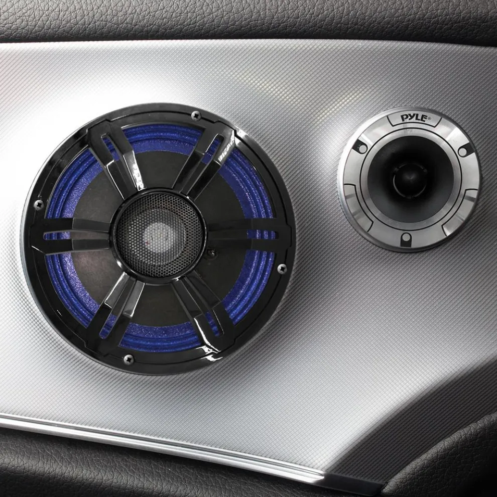 Car Audio Speakers Kit, Low Distortion, 6.5