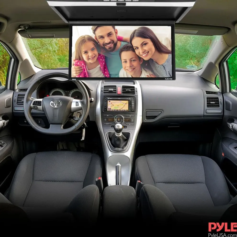 Car Overhead Monitor 1080p LCD 17.3