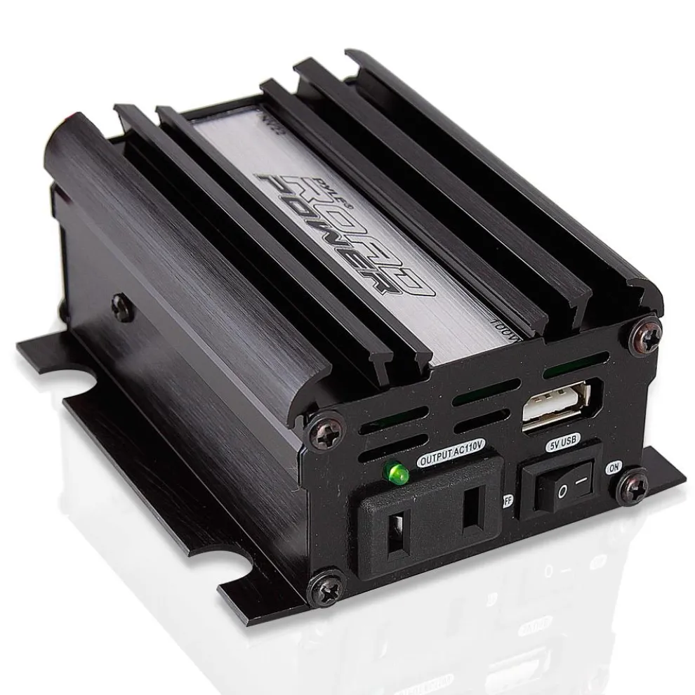 Car Power Inverter 100W USB Charger 12V DC to 110V AC Adapter