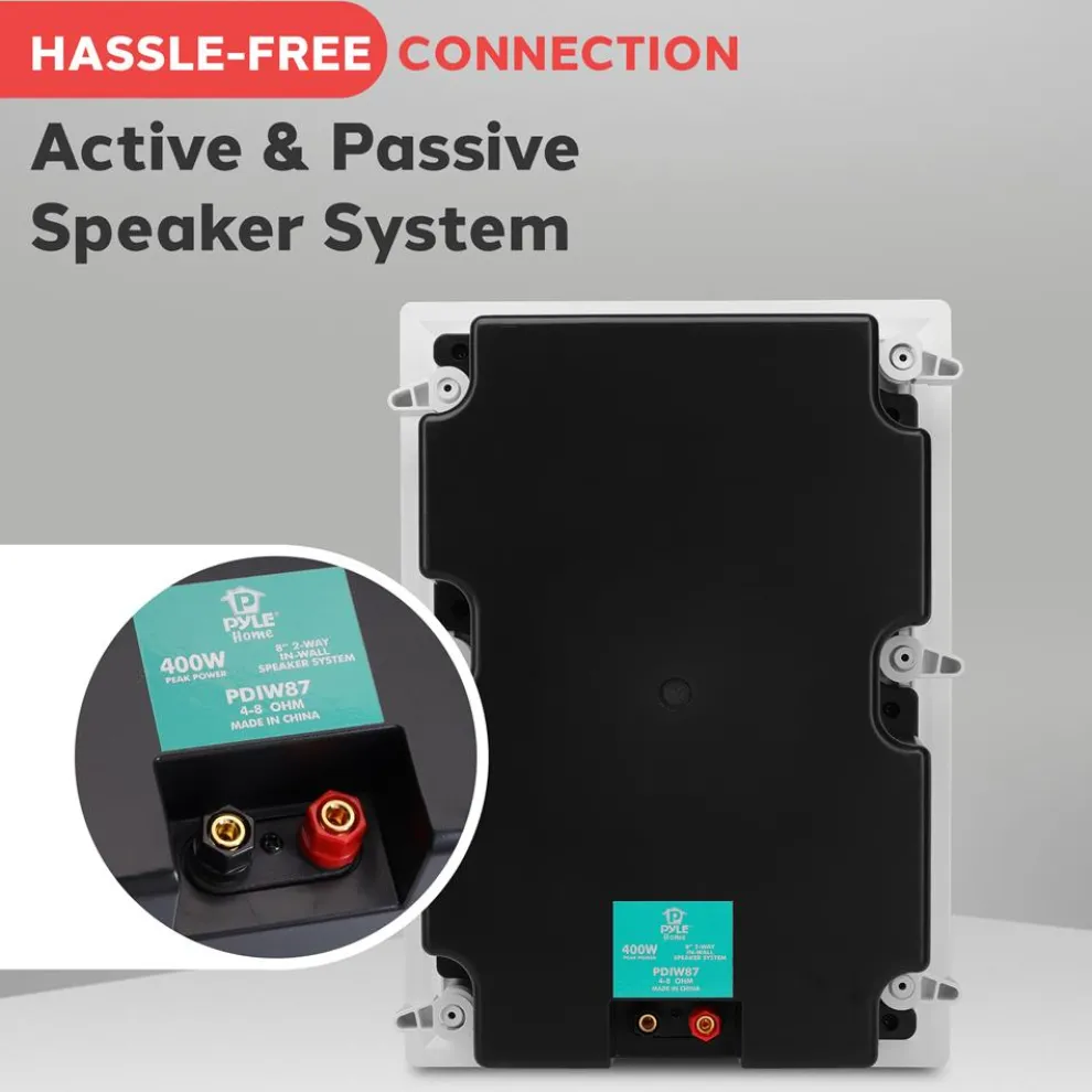 Ceiling Wall Speaker 400W Deep Bass 8