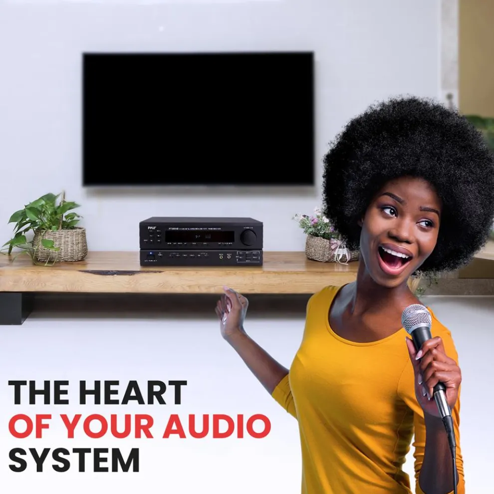 5.1-Ch. Bluetooth Home Theater Receiver