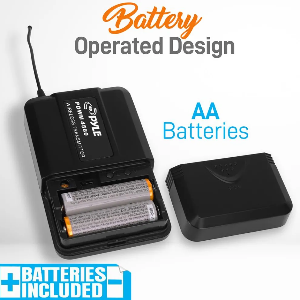 4-Ch. Uhf Wireless Microphone System